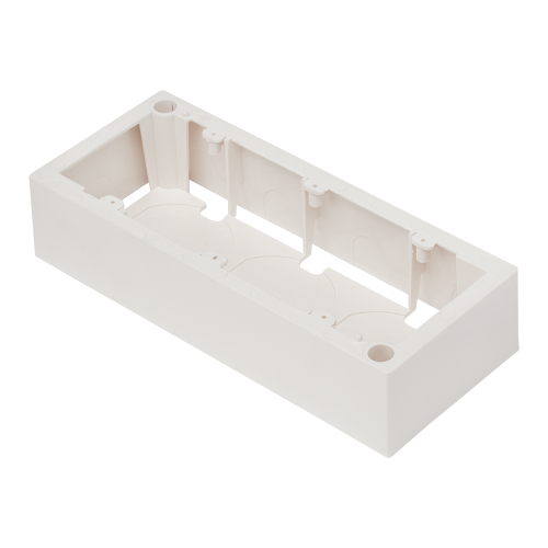 Wall mounting box for French size mounting frame Wall mounting box for French size mounting frame